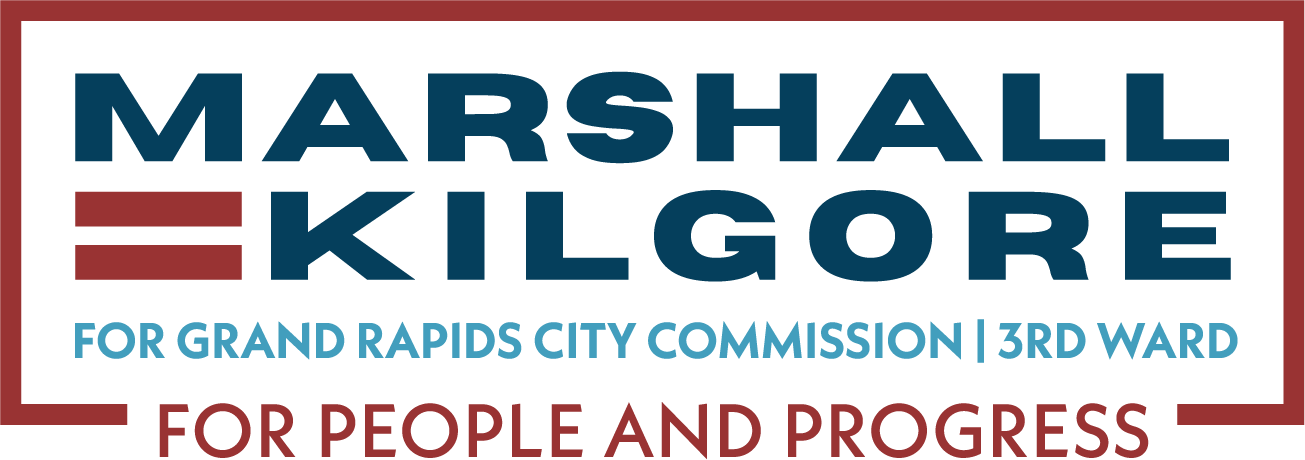 Marshall Kilgore GR City Commission 3rd Ward MAIN LOGO