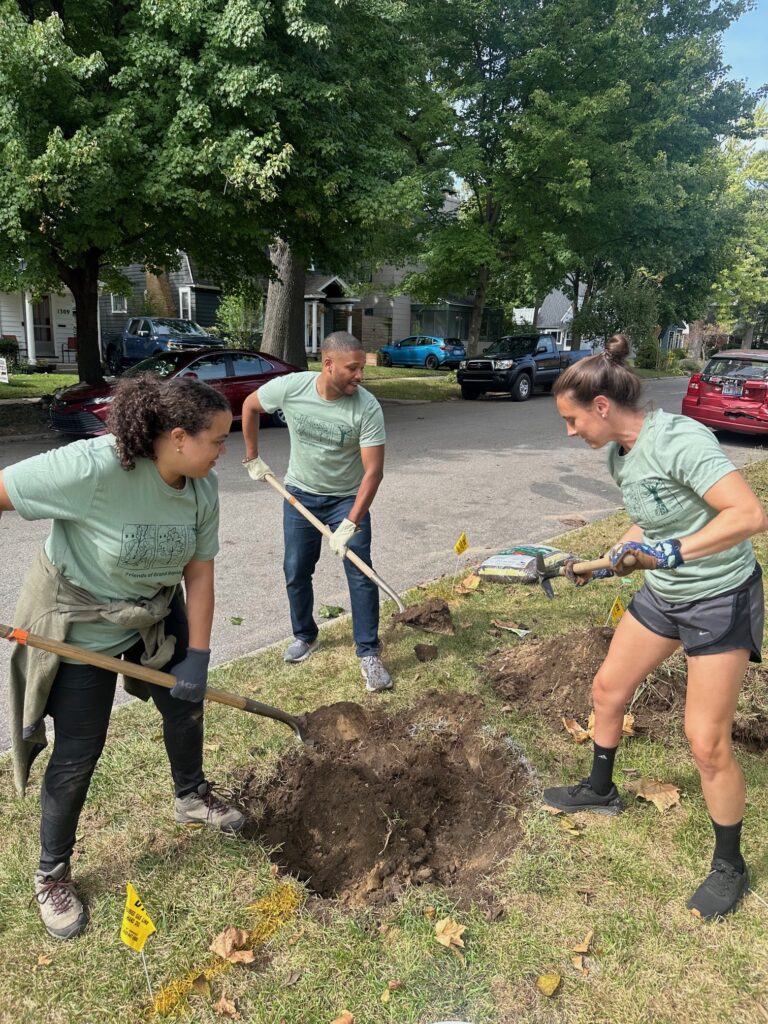 Marshall Kilgore Planting Trees